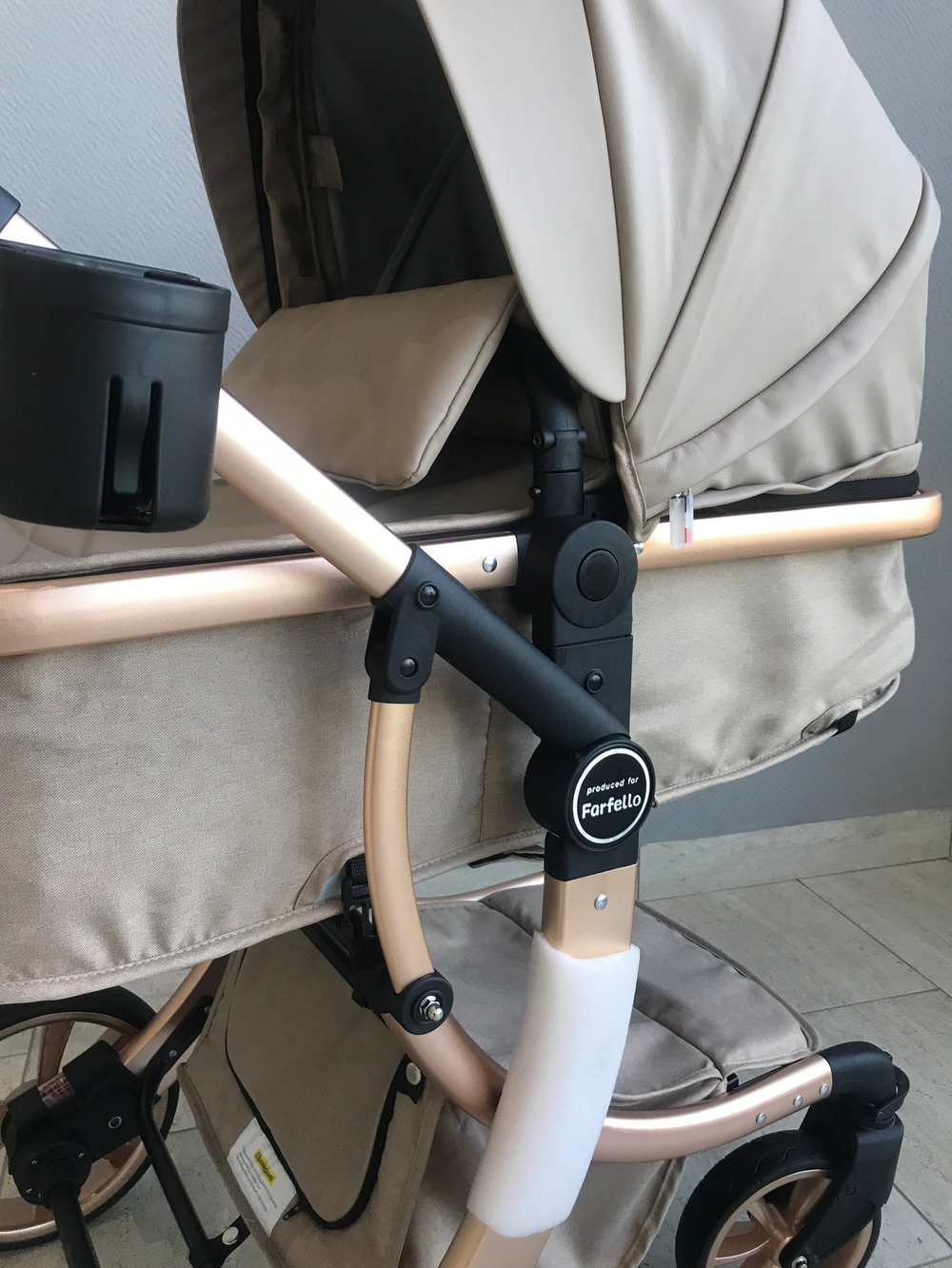 Коляска трансформер Aimile Original Autumn (Кремовый / Cream AA-6)