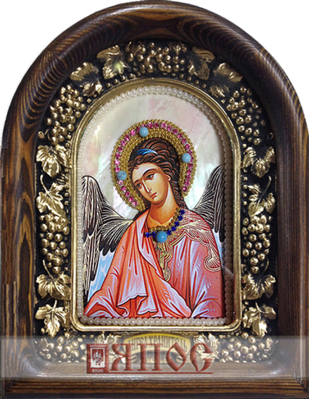 Икона Ангел Хранитель бисер