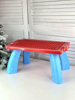 Конструктор блочный 100 деталей со столиком (100816232)