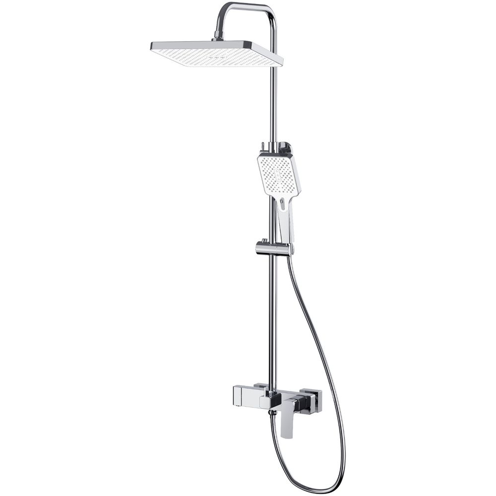 Стойка душевая со смесителем HAIBA HB24512 хром