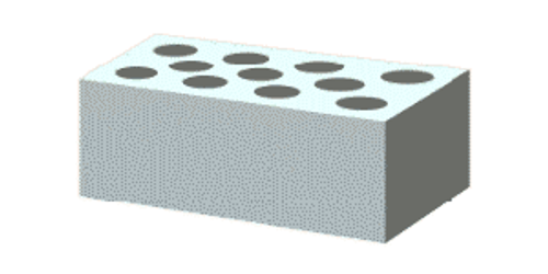 Кирпич силикатный Гулькевичи серый утолщенный пустотелый лицевой