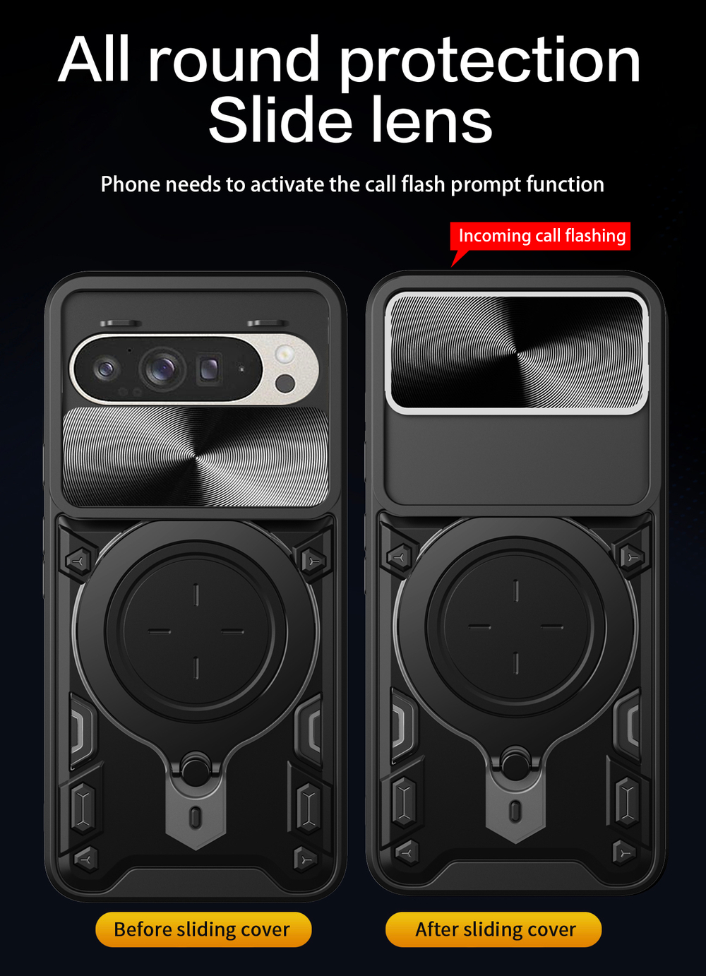 Чехол с кольцом Big Ring Case для Google Pixel 9/9 Pro