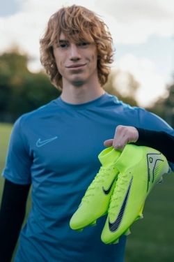 Бутсы Nike Zoom Mercurial Superfly 10 Elite FG - зеленый