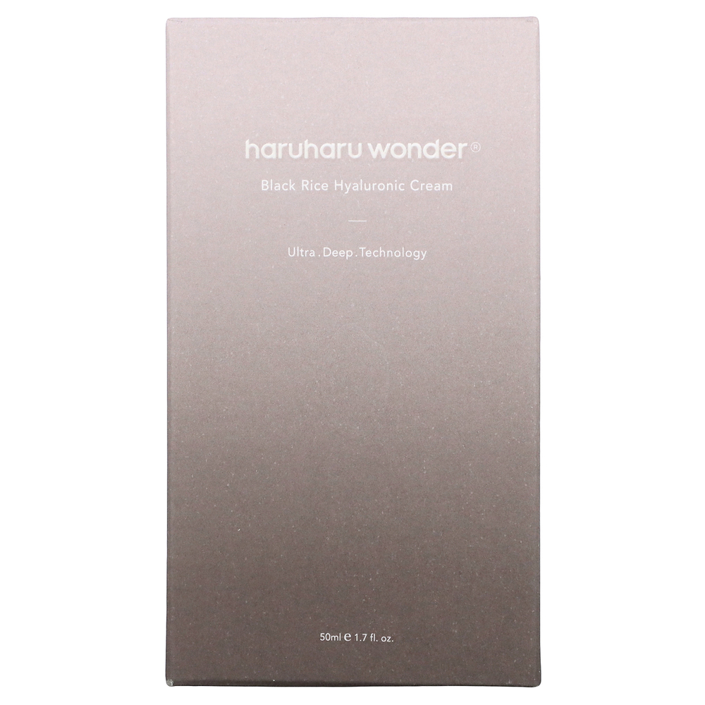 Haruharu, Wonder, гиалуроновый крем с черным рисом, 50 мл (1,6 жидк. унции)