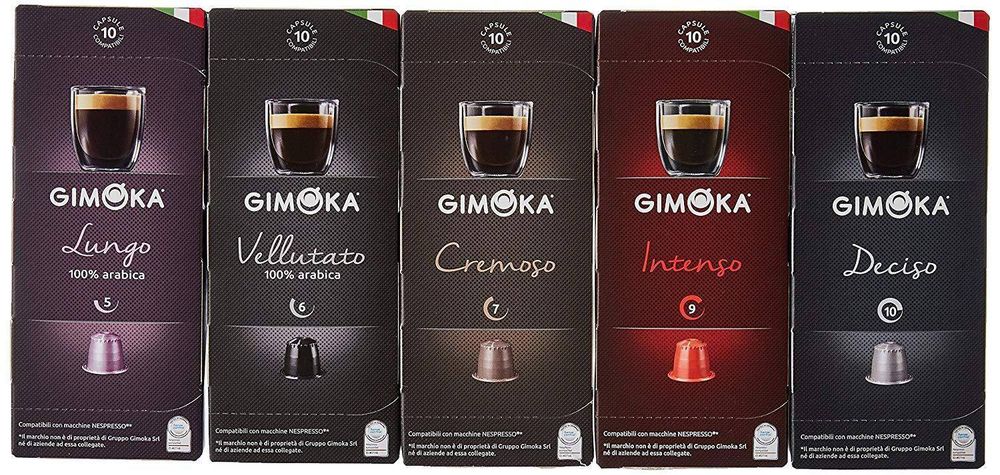 Кофе в капсулах Gimoka Vellutato, 10 капсул