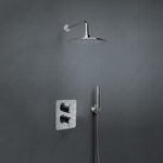 Встраиваемый термостатический смеситель для душа с тропическим и ручным душем ALEXIA K3687011