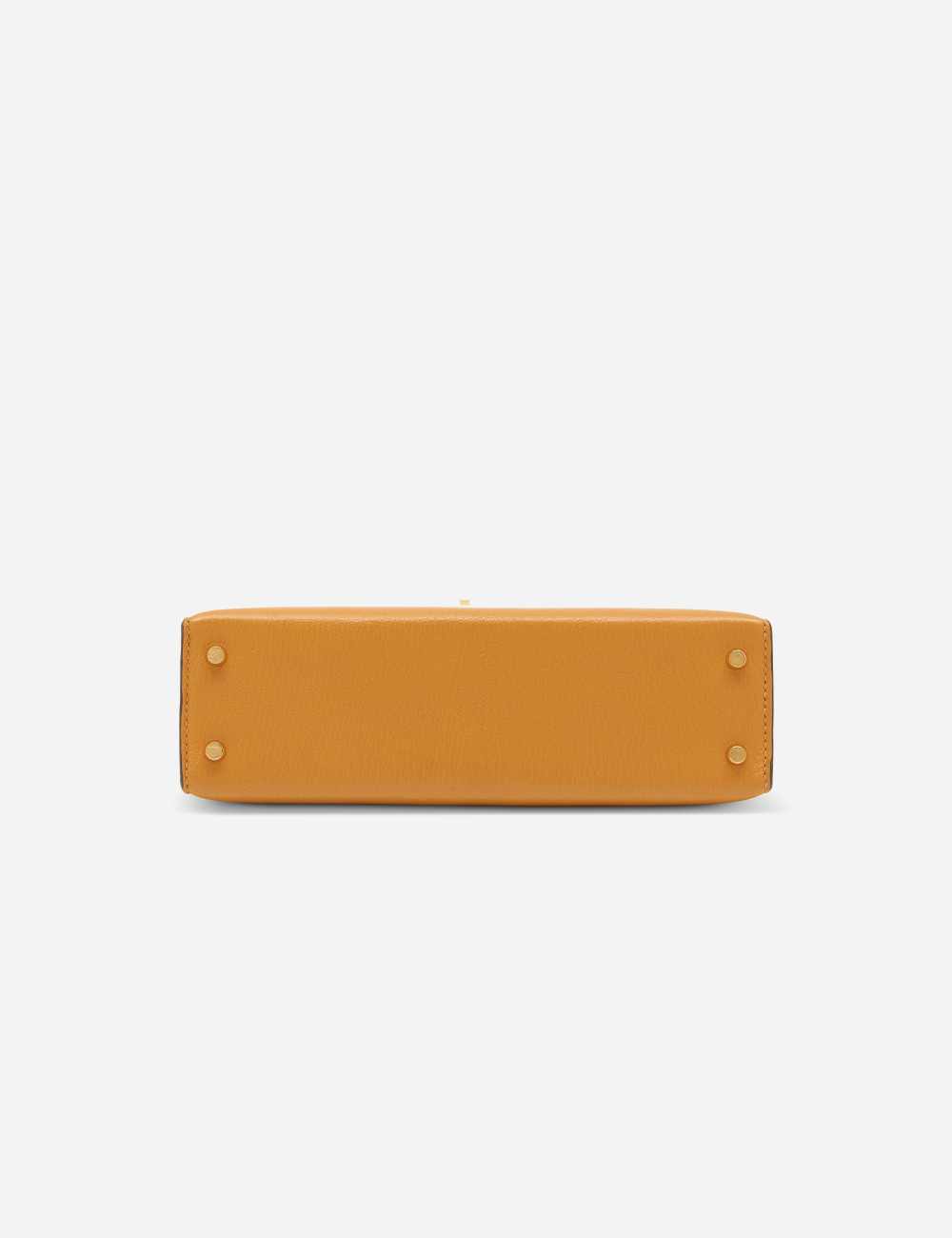 Сумка Hermes Chèvre Mini Kelly 20 Gold Hardware "Moutarde"