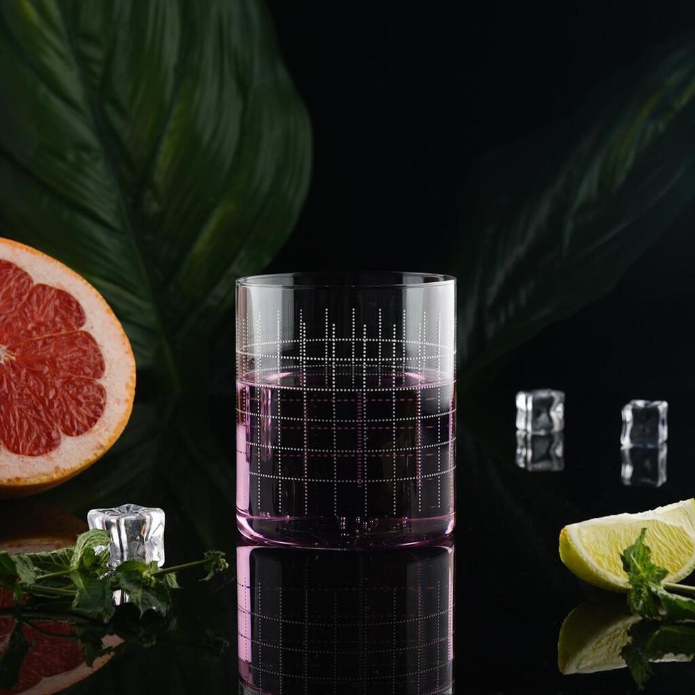 Стакан Олд Фэшн 340 мл "Trendy" d 7,6 см h8,8 см   P.L. [6]