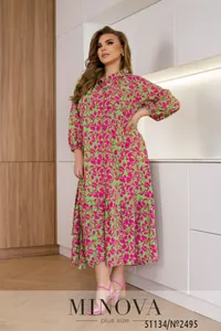 Платье 2495-салатовый Minova