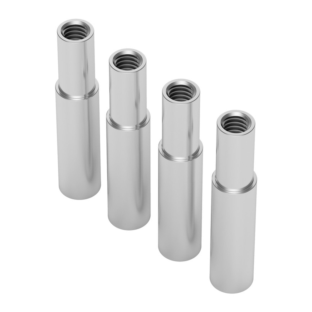 1503 Series M4 x 0.7mm Shoulder Standoff (5-6mm OD, 10-19mm Length) - 4 Pack