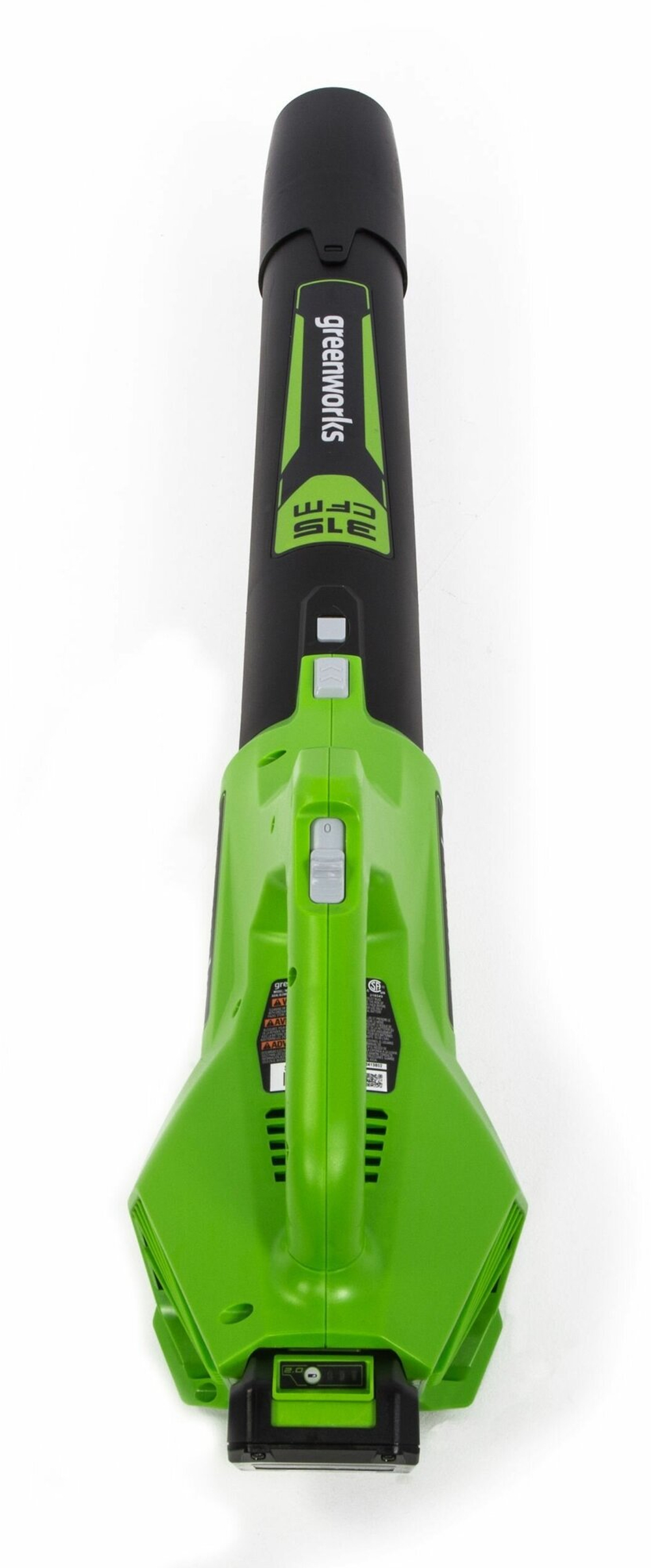 Аккумуляторная воздуходувка Greenworks G24AB, 24В без АКБ и ЗУ (2404807)