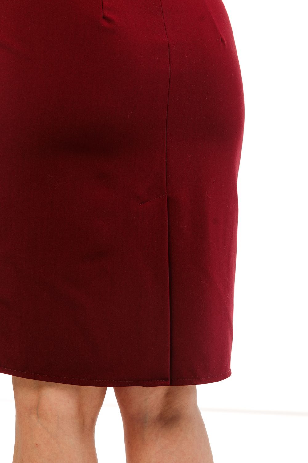 Платье футляр "Основной инстинкт" винное П2204 LT Collection (Акция)