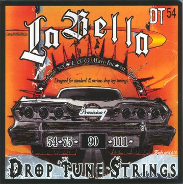 Струны для бас-гитары 054-111 La Bella DT54 Drop Tune