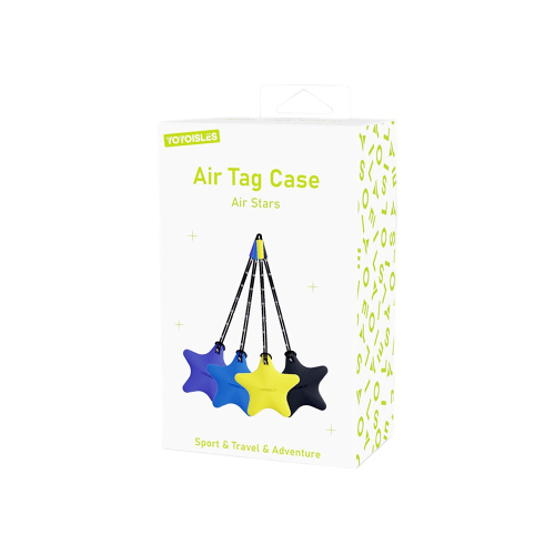Комплект из 4 штук защитных чехлов для AirTag, серия Air Stars Series Case