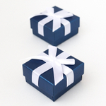 Ювелирный футляр с бантиком серии «Конфетти» под серьги