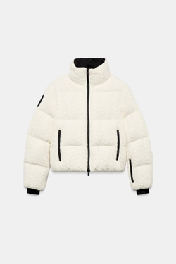 ZARA КУРТКА-ПУХОВИК HEIQ XREFLEX™ RECCO® , ЭКРЮ