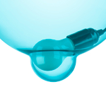 805305 Люстра COLORE 1х8W (led) E27 АЛЮМИНИЙ/ГОЛУБОЙ