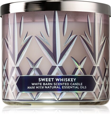 Bath & Body Works Sweet Whiskey - ароматическая свеча /   411  g  / GTIN 667557462660