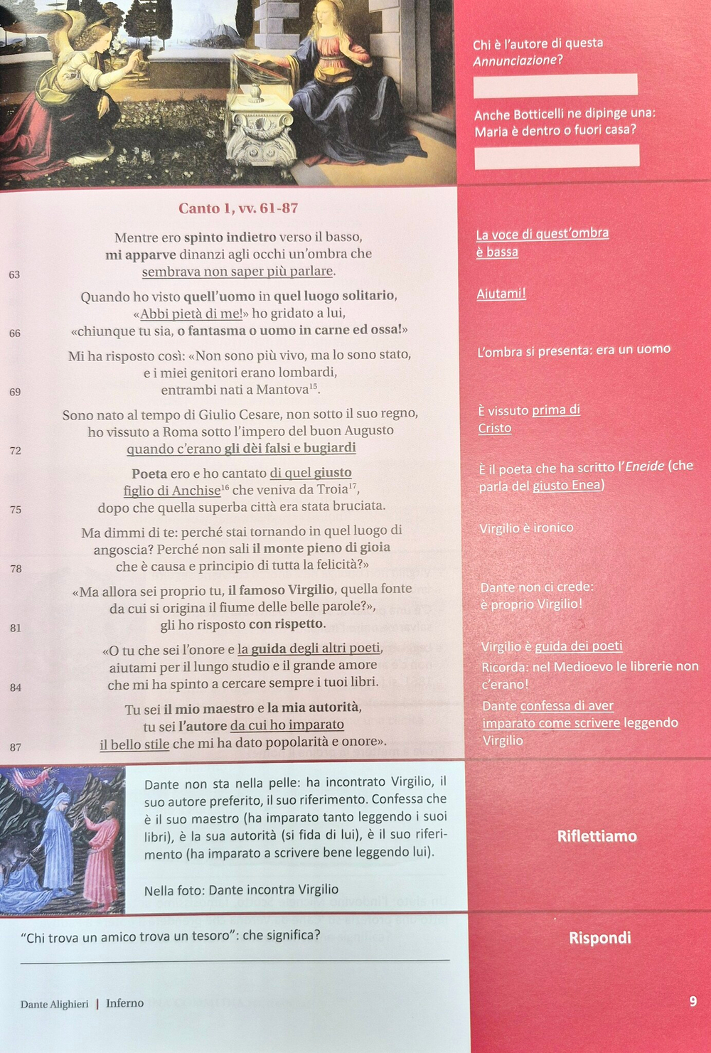 La Divina Commedia per stranieri - Inferno