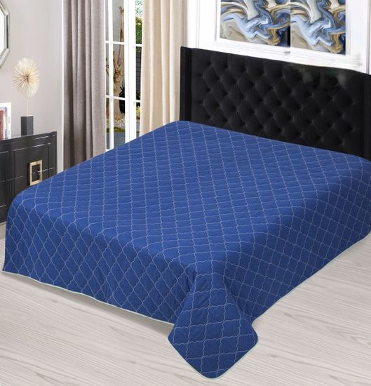 Покрывало-одеяло стеганное Мёбиус поплин 150x215 см