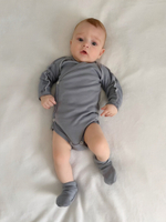 Носочки Лазурно-серый