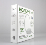 Антенна комнатная ВОЛГА-11 Ky-30Дб питание USB 3-метра с присоской