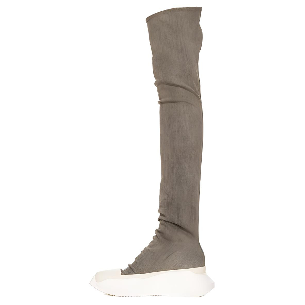 Rick Owens DRKSHDW Over the knee Boots Women"s Taupe