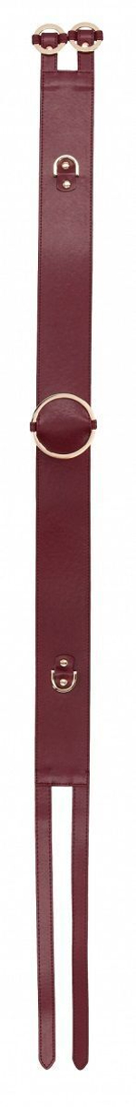 Бордовый ремень Halo Waist Belt - размер L-XL (Размер: L-XL) (Цвет: бордовый)