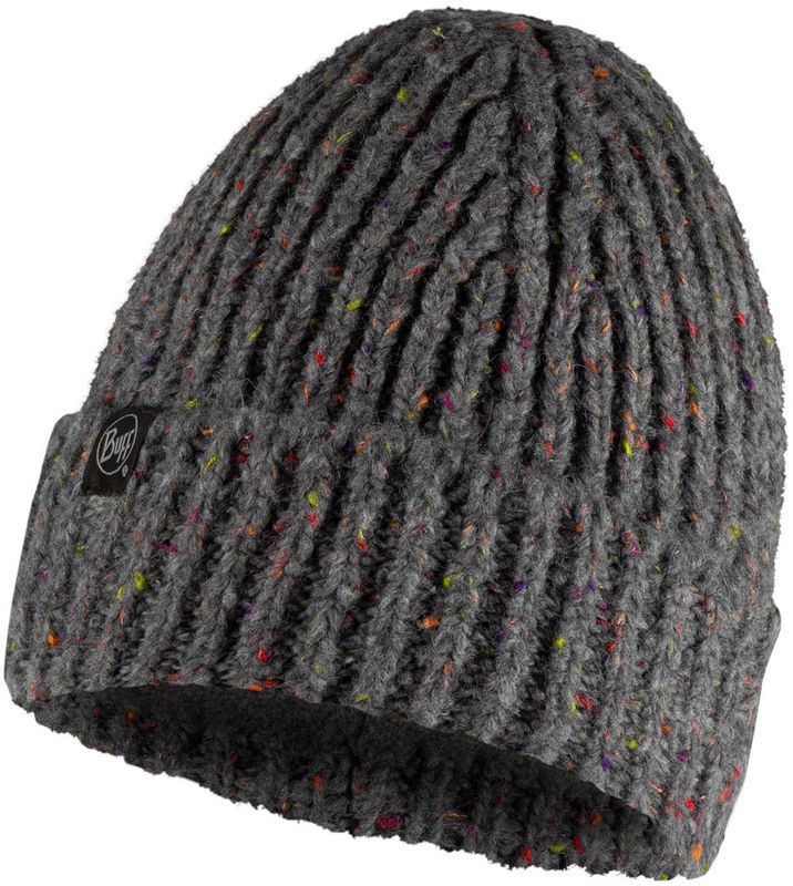 Шапка вязаная с флисом Buff Hat Knitted Polar Kim Grey Фото 1