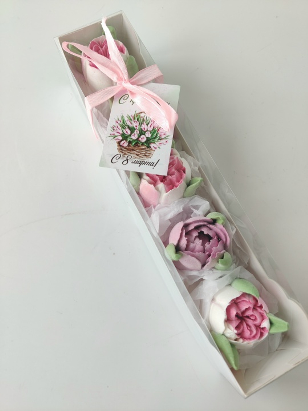 Коробочка "Тюльпаны" 27*5,5 см