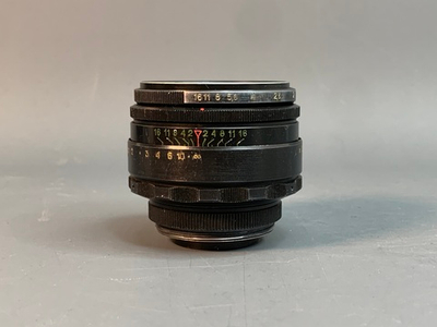 Гелиос 44-2 немного плесени внутри линзы