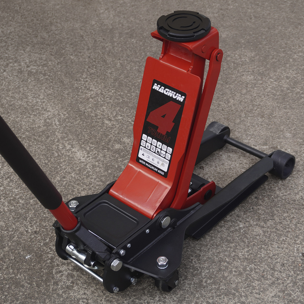 WDK-Magnum 4000 Домкрат подкатной, г/п 4 т, 95-540 мм