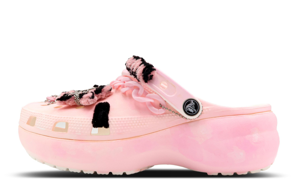 【Customized sneakers】 Crocs Classic clog sweetheart Beach Summer pink girl Fresh outdoor hole shoes Women's pink