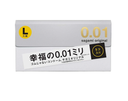Презервативы Sagami Original 001 полиуретановые 5шт. Large