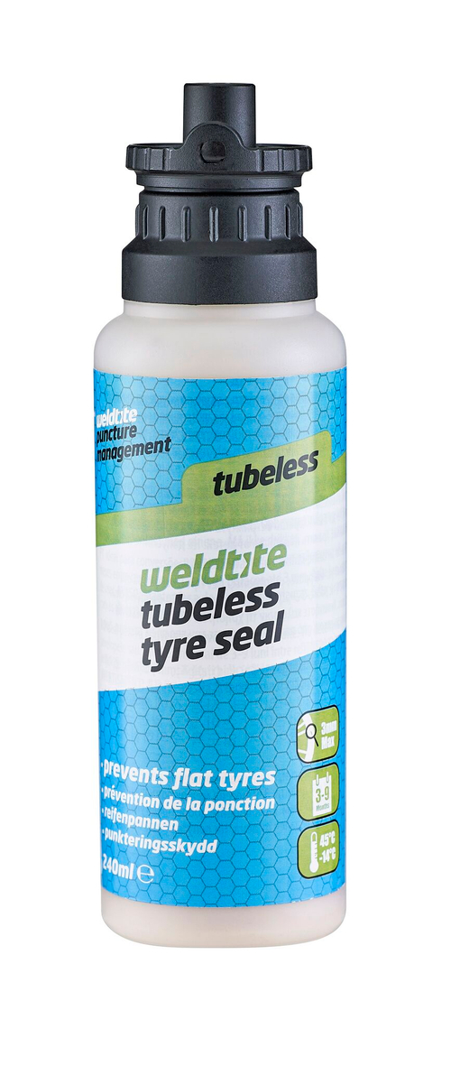 Герметик/антипрокол. профи TUBELESS TYRE SEALANT для бескамерных покрышек 240мл WELDTITE (Англия) НОВАЯ УПАКОВКА