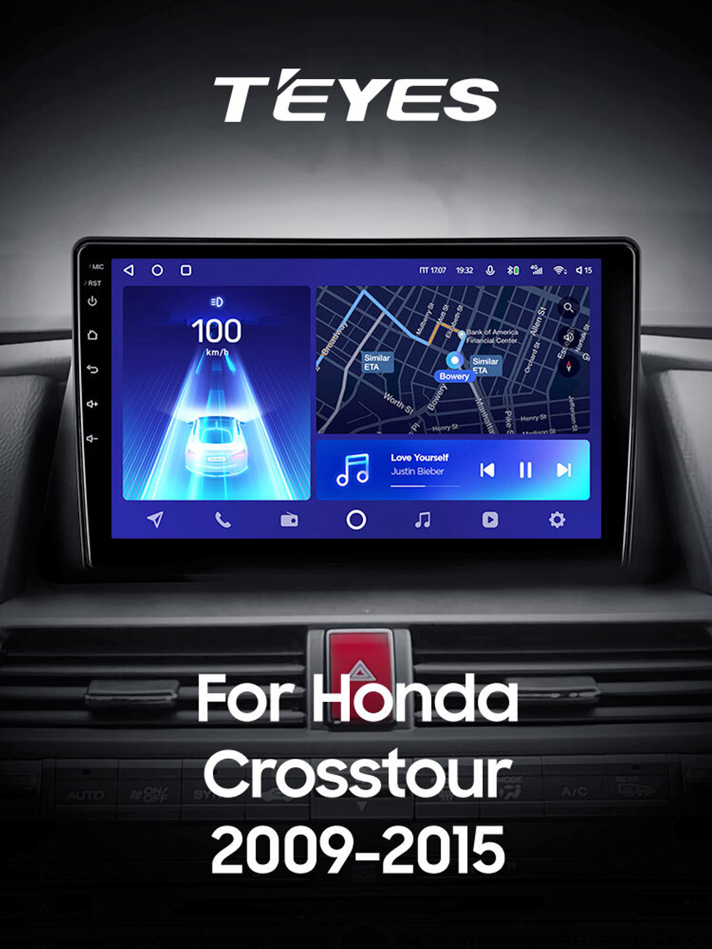 Teyes CC2 Plus 9" для Honda Crosstour 1 2009-2015