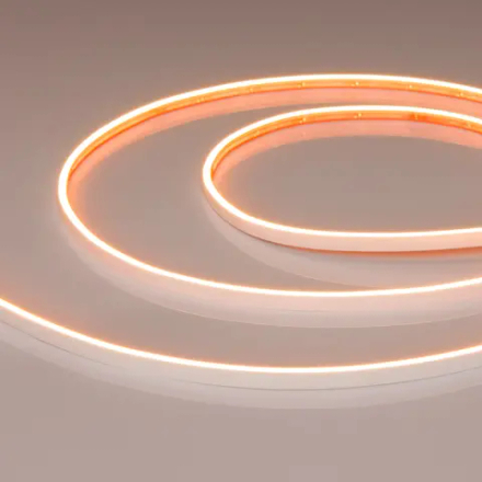 Светодиодная лента герметичная VELA-M240-2.5x6mm 24V Warm2400 (5 W/m, IP65, 5m) (Arlight, узкая) 053270