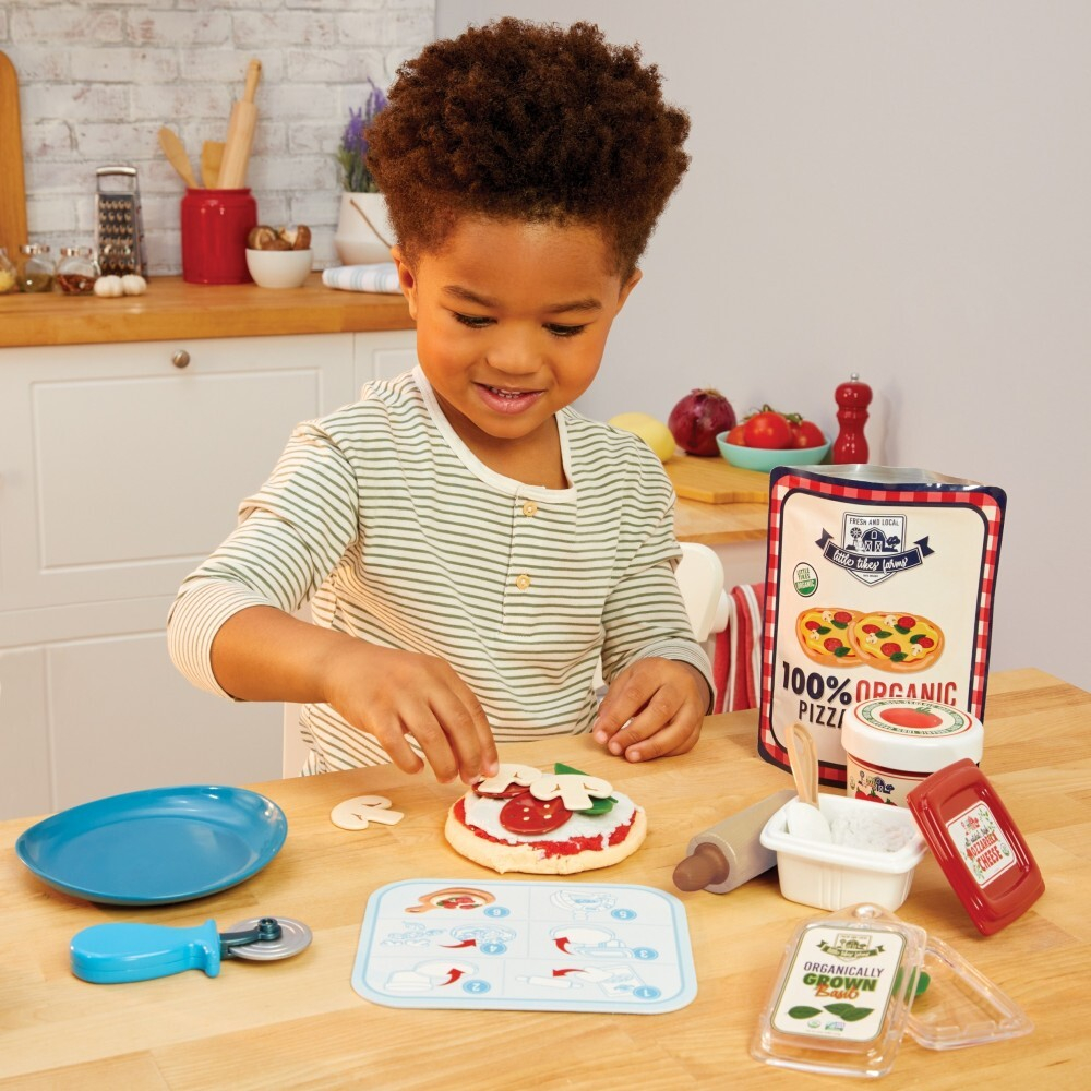 Little Tikes - Набор для приготовления пиццы Creative Chefs + 22 аксессуара 488771 / артикул   488771  / GTIN 050743488771