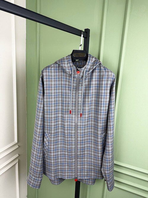 Рубашка с капюшоном Kiton