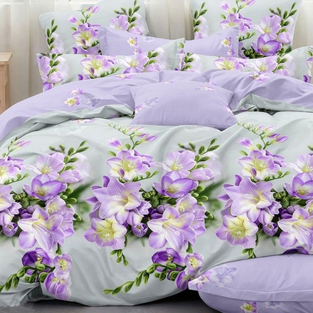 Комплект постельного белья с одеялом "П37. 6585" коллекция Зима-Лето , поплин, 100% хлопок. ОДЕЯЛО-ПОДОДЕЯЛЬНИК на молнии!!!