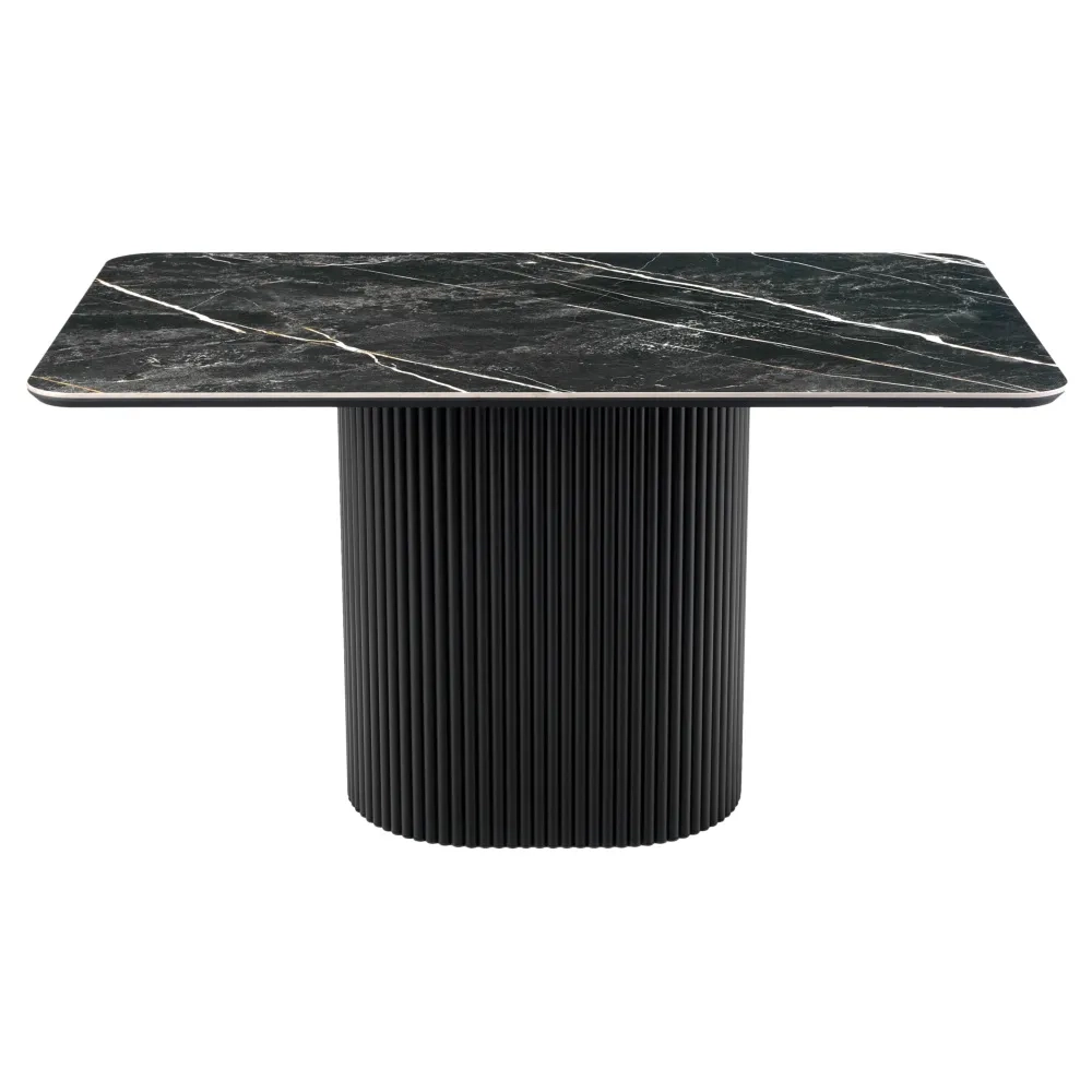 Стол Bradex Home Festa 140x85x77см, керамогранит Wacom мрамор