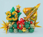 Военный истребитель Набор шаров