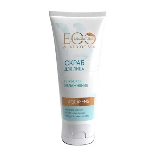 ЭКОЛАБ World Of Spa Скраб для лица Глубокое увлажнение AQUASENS 100 мл/EO Laboratorie (71267)