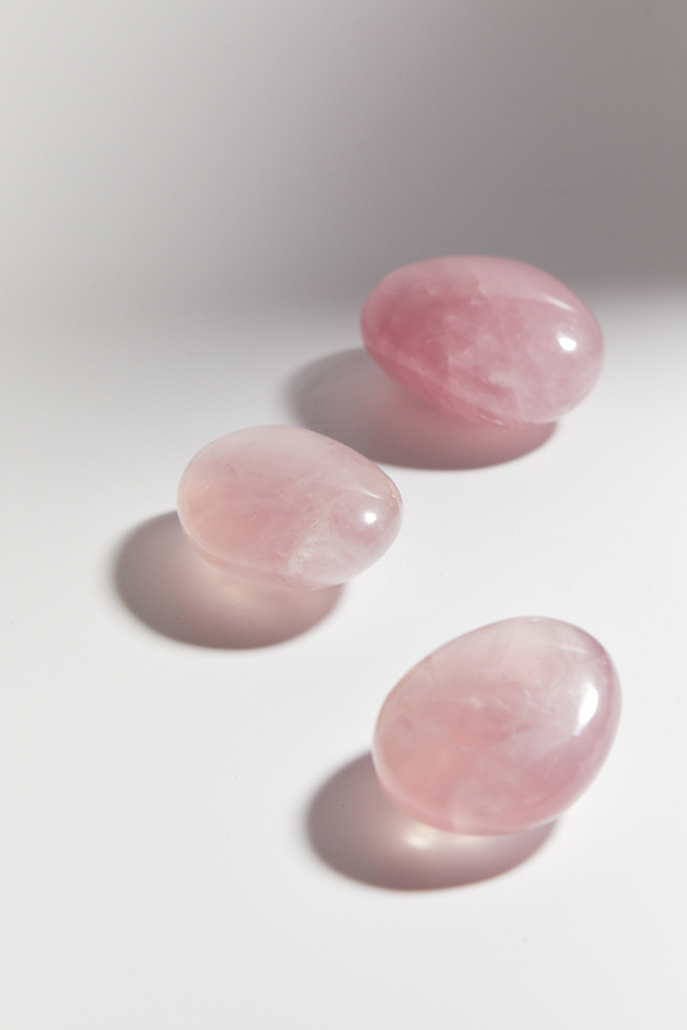 Розовый кварц палмстоун S