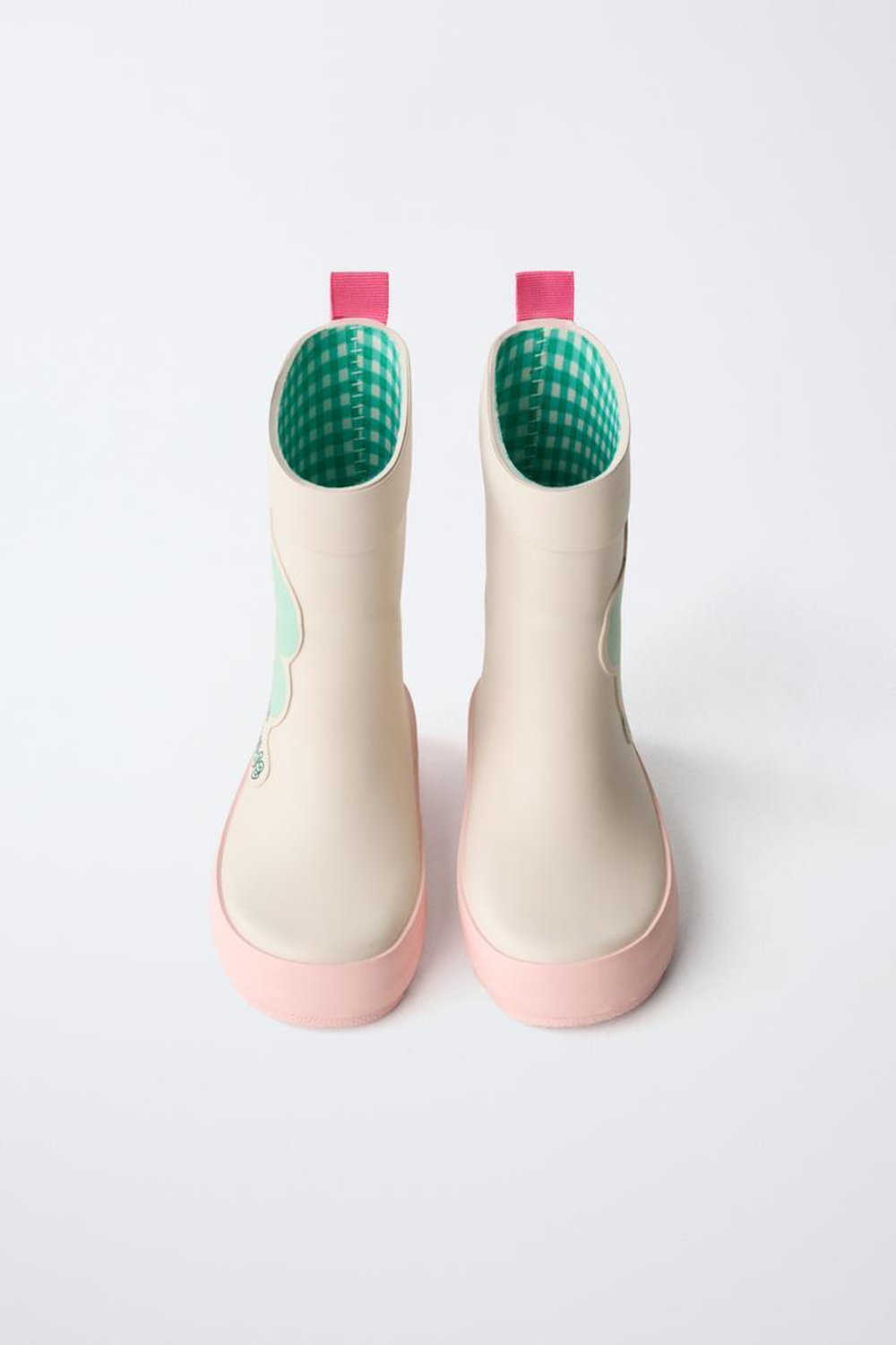 ZARA РЕЗИНОВЫЕ САПОГИ MINNIE MOUSE © DISNEY, РОЗОВЫЙ