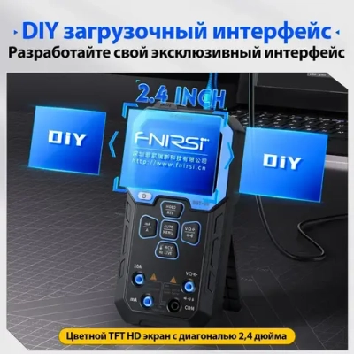 FNIRSI DMT-99 Цифровой мультиметр, 9999 отсчетов Умный профессиональный тестер 1000 В 10 А True RMS Автоматический диапазон переменного тока постоянного тока Ом Гц емкость