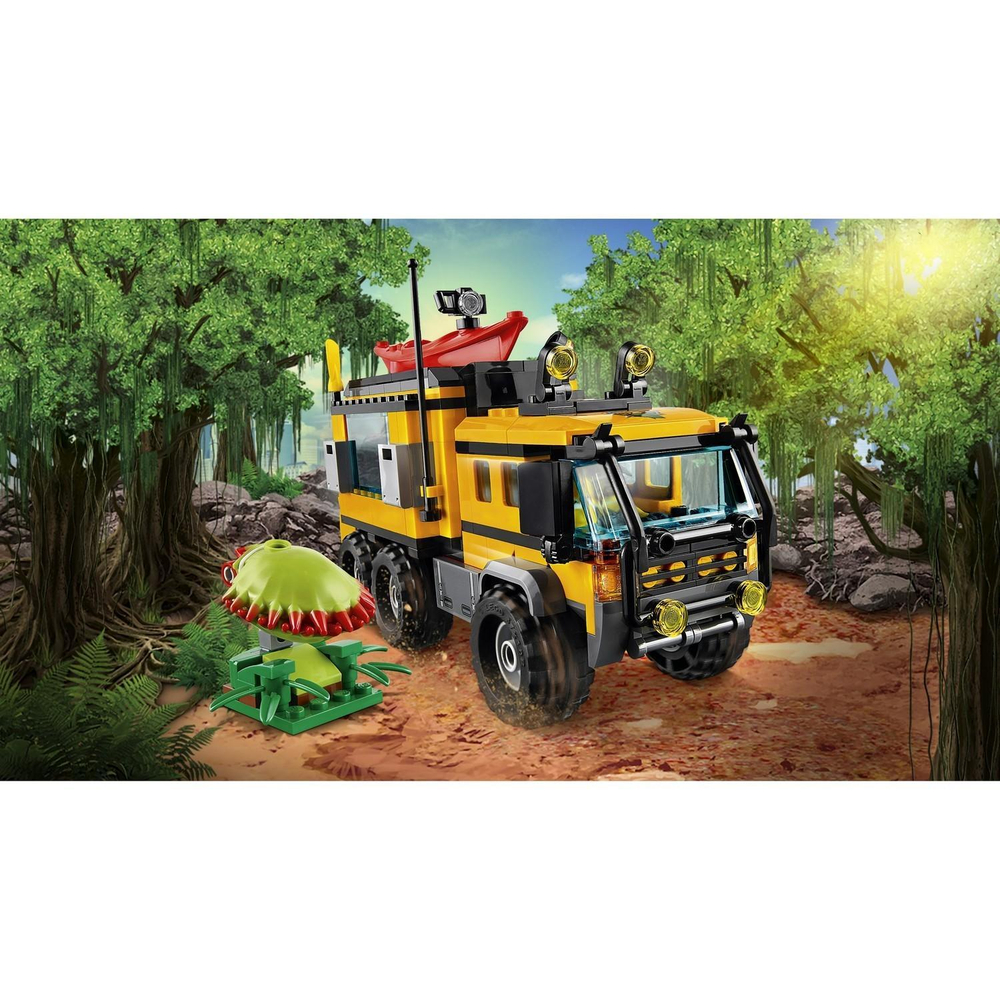 LEGO City: Передвижная лаборатория в джунглях 60160 — Jungle Mobile Lab — Лего Сити Город