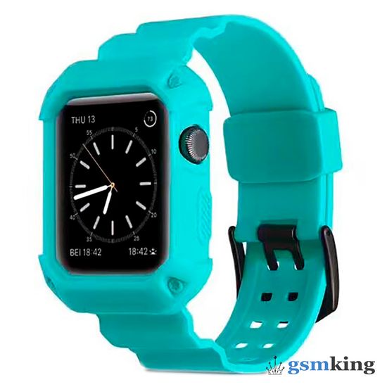 Protective Silicone Case Turquiose (Зелёный) for Apple Watch