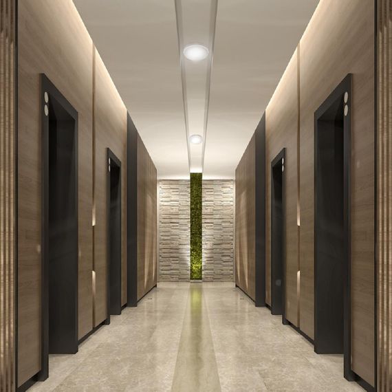 Накладной светодиодный пылевлагозащищённый светильник Feron AL3016 c ИК-датчиком 48564