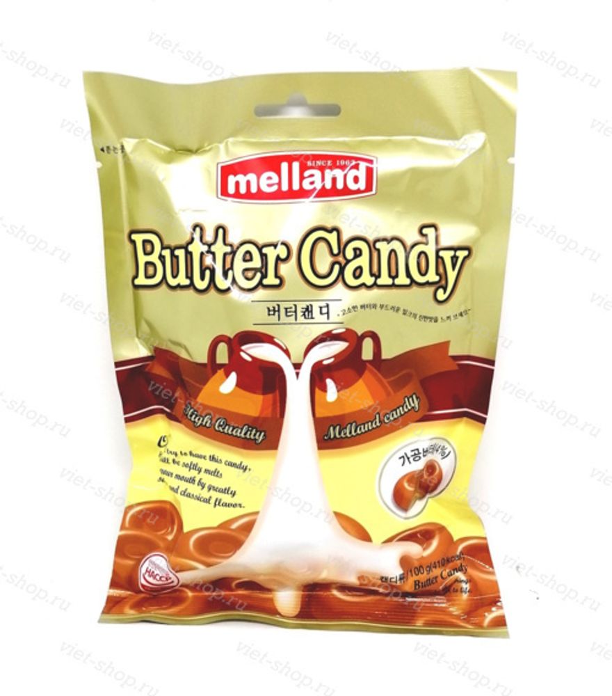 Карамель сливочная Melland Butter Candy, Корея, 100гр.